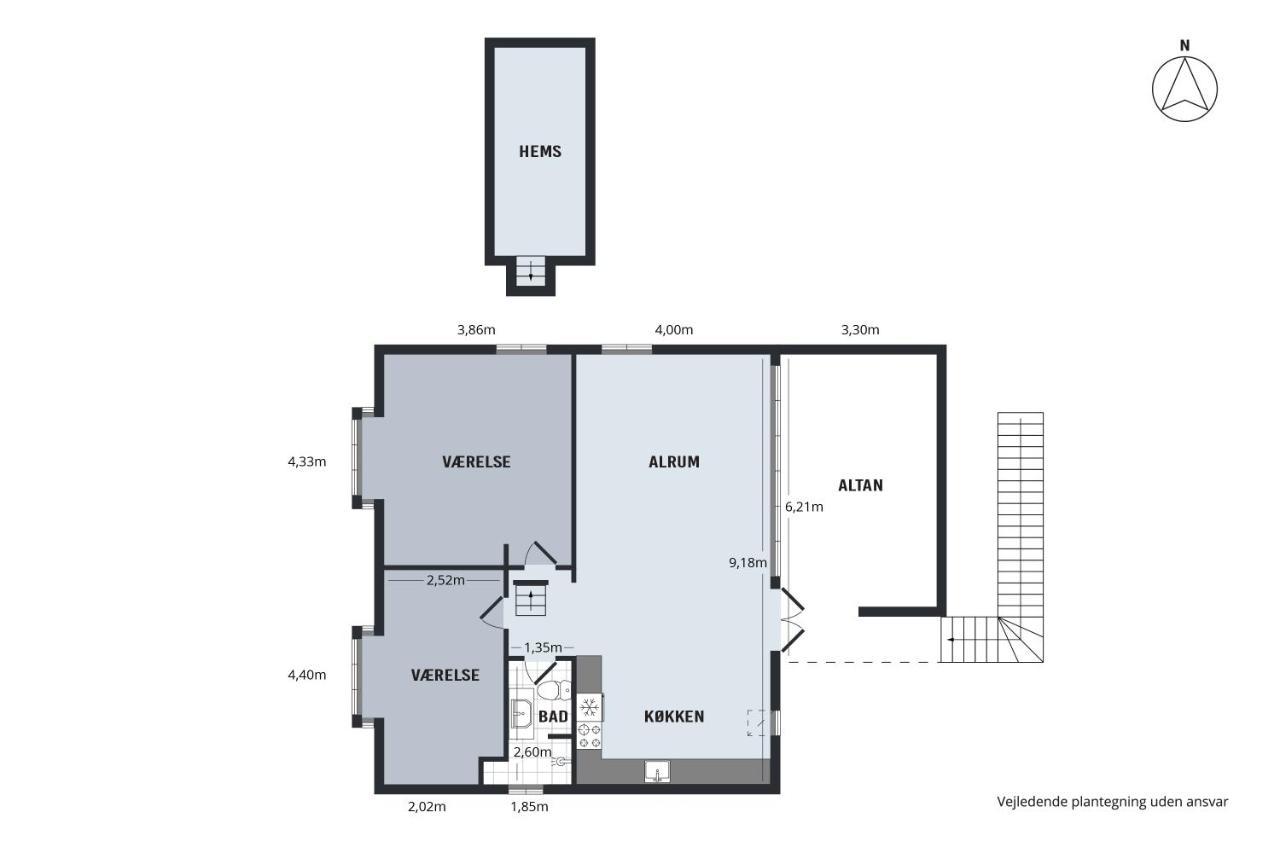 Sunny 1St Floor Apartment Tisvildeleje Exterior photo